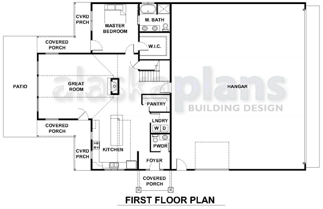 Susitna Hangar Home